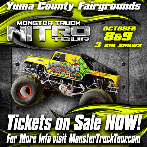 Monster Truck Nitro Tour - Monster Truck Nitro Tour - Yuma, AZ - 10/21/2023  - 7:30pm