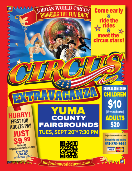 Jordan World Circus Yuma County Fairgrounds